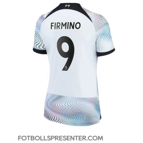 Liverpool Roberto Firmino #9 Borta Matchtröja Dam 2022-23 Kortärmad